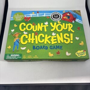 Count Your‎ Chickens Board Game from Peaceable Kingdom Complete CIB